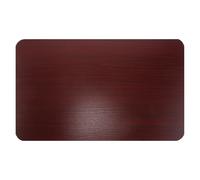 SUPVOX Plateau Bois de Table Basse Rectangulaire 50x30 Cm en Bois Massif Rustique Stable et Facile à Nettoyer pour Table Basse de Salon ou Meuble la Cuisine