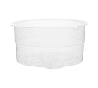 SUPVOX Plateau Vapeur Perforé en Acrylique Transparent 12 Cm pour Chauffe-biberon, Accessoire de Rechange Compatible, Panier Vapeur pour Chauffer Plusieurs Biberons, Usage Hygiénique