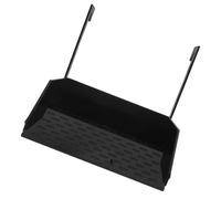 SUPVOX Plateforme Suspendue pour Tortues Grand Modèle en Acrylique Noir, Surface Antidérapante, Compatible Aquariums 1 Cm, Rampe Réglable, Espace de Repos pour Reptiles et Amphibiens