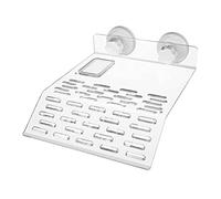 SUPVOX Plateforme Tortue Flottante Acrylique avec Ventouses Terrasse de Transparente Décor Aquarium Sécurisé pour Reptiles et Tortues