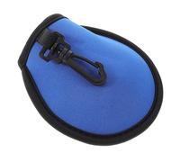 SUPVOX Pochette Néoprène avec Crochet pour Nettoyage et Protection des Balles Accessoire Polyvalent pour Bleu
