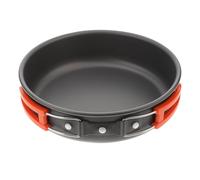SUPVOX Poêle à Frire Portable en Aluminium Antiadhésive Petite Taille Pliable Ustensiles Cuisine de Camping Légers Marmite de Camping pour Pique-Niques et Randonnée en Plein Air
