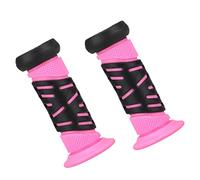SUPVOX Poignées de Garçon Fille Antidérapantes Caoutchouc avec Protection Confortable pour Trottinette Tricycle et Garçon Fille Rose