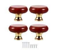 SUPVOX Poignées de Tiroir pour Placard et Armoire, Décoration Élégante et Lot de 4 en Pierre Naturelle Cristal Usage Polyvalent pour Meubles Modernes