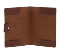 SUPVOX Porte-carnet de Golf en Cuir PU Marron Rigide - Organisateur de Score de Golf Professionnel - Album Compact pour Cartes de Score - Accessoire Pratique pour Suivi en Extérieur