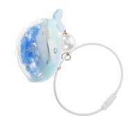 SUPVOX Porte-Clés Requin-Baleine Compact en Peluche, Accessoire Adorable pour Paquet et Clés, Présent Pratique pour Couples et Amateurs d'Animaux Marins