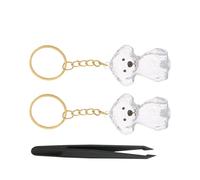 SUPVOX Porte-Clés Souvenir en Poils d'animal De Compagnie Porte-Clés Commémoratif pour Poils d'animal De Compagnie Porte Commémoratif Porte-Clés pour