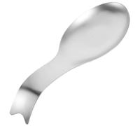 SUPVOX Porte-cuillères en Acier Inoxydable Résistant la Chaleur, Support de Louche Compact pour Ustensiles Cuisine, Organisateur de Cuillères Multifonction pour Plan de Travail -