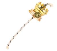 SUPVOX Porte-mèche pour Lampe à Pétrole en Métal Vintage Mèche Incluse Brûleur Adaptable pour Lampes à Huile Anciennes Accessoire de Rechange Solide pour Kérosène et Décoration