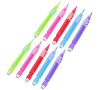 SUPVOX Porte-Mines Mini 10 Pcs 0.7 mm Avec Gomme Intégrée Crayon De Poche Court Pour Bureau Écriture Dessin Maison Et École