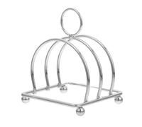 SUPVOX Porte-Toast en Acier Inoxydable Multifonctionnel, Support à Compact pour Tranches, Rangement Pratique Cuisine, Étagère de Comptoir Solide, Accessoire la Cuisine pour Maison