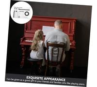 SUPVOX Poster Éducatif et Gammes Piano Guitare Support Apprentissage Musical pour Salle de Classe Tableau Décoratif Pratique pour Débutants