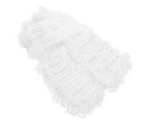 SUPVOX Postiche D'avocat Blanche Bouclée pour Hommes Accessoire de Postiche de Juge Costume Cosplay et Soirée Déguisement Coiffure Traditionnelle pour Performance Judiciaire