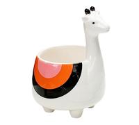 SUPVOX Pot de Fleur Peluche jardinière Girafe Girafe Figurines de Girafe Animal de Compagnie Jardin d'interieur Decoration Interieur planteur d'animaux bac à Plantes en céramique