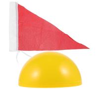 SUPVOX Poteau de Football avec Base Ensemble de Drapeaux de Coin pour Entraînement Au Soccer Marqueurs de Terrain Portables pour Compétences Joueurs