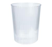 SUPVOX Poubelle de Rangement Transparente Pet Épaisse sans Couvercle, Grand Modèle Rond 15l, Corbeille à Déchets Ménagère Pratique pour Bureau, la Cuisine et Salle de Bain, Conteneur