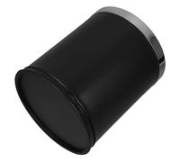 SUPVOX Poubelle Ronde 10l en Acier Inoxydable Double Couche, Conteneur à Déchets Professionnel Ignifuge, Corbeille à Papier pour Bureau, la Cuisine et Maison, Poubelle de Bureau