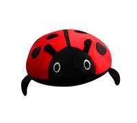 SUPVOX Poupée en Peluche Coccinelle 40 CM Coussin Décoratif Doux et Mignon Peluche Sept Étoiles Présent Anniversaire Garçon et Filles et Décoration Maison