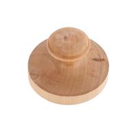 SUPVOX Presse à Tortillas en Bois 6 Cm Surface Plate et Motif en Spirale, Moule Polyvalent pour Pâte Fine, Petits Pâtés et Galettes, Outil Manuel Rapide Cuisine Maison et Professionnelle