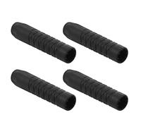 SUPVOX Protecteur de Tuyau de Plongée en Caoutchouc Noir 4 Pièces, Solution Antitangle et Prévention des Dommages pour Équipement de Plongée Sous-marine