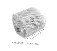 SUPVOX Protection Gouttière Aluminium Maille Blocage et Débris Pare Gouttière Adaptable pour Drainage Protège Blocage Maille Filtre Eau Pluie