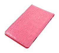SUPVOX Protège Carte de Score Golf PU Rose Carnet de Score Compact et Support de Cartes Résistant à Eau Sueur Accessoire Lors de Compétitions