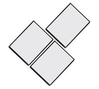 SUPVOX Protège-menu Transparent Pvc A4 3pcs pour Restaurants Chinois et Bars, Facile à Insérer, Toucher Confortable, Affichage Recto Verso Ouverture Inférieure