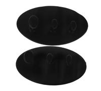 SUPVOX Protège-Paumes Silicone Antidérapant Poignées Sport Ergonomiques Doigts Protection Confortable pour Haltérophilie Tractions et Exercices avec Barre et Haltères et Compact pour