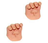 SUPVOX Prothèse de Main Factice Réaliste en Plastique Solide Accessoire de Scène à Effets Spéciaux Fausse Main Naturelle Rides Magique Créatif et Spectacles Comiques