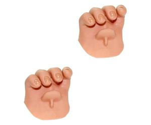 SUPVOX Prothèse de Main Factice Réaliste en Plastique Solide Accessoire de Scène à Effets Spéciaux Fausse Main Naturelle Rides Magique Créatif et Spectacles Comiques