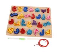 SUPVOX Puzzle Puzzles Exercices D'Écriture De Lettres pour Tableau D'Alphabet Lettres De Tableau De Lettres Uniquement Alphabet Mobile en Bois