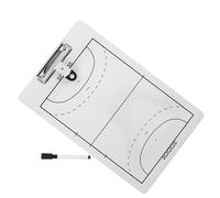 SUPVOX PVC Tableau Blanc Effaçable à Sec de Volleyball Double Face | Affichage Clair des Schémas, Communication Améliorée, Usage Polyvalent, pour Matchs et Entraînement de Volley-ball
