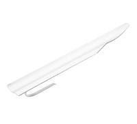 SUPVOX Racloir de Pâtisserie Multifonction en Acier Inoxydable Argenté, Balai à Miettes de Table Compact, Grattoir Alimentaire Deux Têtes, Outil de Nettoyage Portable Cuisine et Service