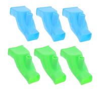 SUPVOX Rallonge de Robinet Évier Bébé 6 Pcs Prolongateur D'eau Anti-éclaboussures en Tpr Solide Couleurs Bleu et Vert pour Sécurité Mains Bébé en Salle de Bain et Voyage