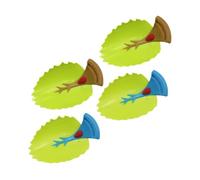 SUPVOX Rallonge de Robinet pour Lavabo Garçon et Filles 4 Pièces en Tpe et Plastique Vert, Pratique et Sécurisée pour Garçons et Filles, Accessoire pour Salle de Bain Couleur Aléatoire