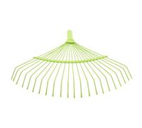 SUPVOX Râteau de Jardin 22 Dents Acier Manche en Bois, Outil Manuel pour Ameublir la Terre et Ramasser Les Feuilles Mortes, Accessoire de Jardinage Robuste pour Couleur Aléatoire