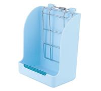 SUPVOX Râtelier à Foin pour Petits Animaux Support pour Et Chinchillas Rangement De Foin Pratique Et Évitant Morsures Accessoire pour Cages à Fils Couleur Bleue