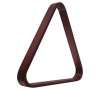 SUPVOX Râtelier de Billard en Bois Massif Vin Rouge 572 MM - Triangle pour Boules de Billard Anglais et Américain - Cadre Précis pour Billes de - Accessoire pour Salle de Jeux et Clubs