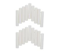 SUPVOX Recharges de Gomme pour Porte-mine 60 Pcs 5 X 25 Mm en Caoutchouc Effaçable Blanc, Compatibles Recharges Standard, pour Dessin, Croquis Scolaire et Usage Bureau