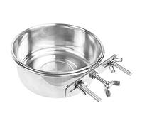 SUPVOX Récipient Suspendu pour Chien Bassin De Nourriture pour Chat Acier Inoxydable Bol Anti-Renversement pour Animaux Pratique Et Facile à Laver