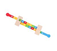 SUPVOX Règle Arithmétique Bois pour Garçon Fille Éducatif Mathématiques Garçon Fille Outil Dapprentissage Autonome pour Addition et Soustraction Ludique et Réutilisable