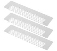 SUPVOX Règle en Acier Inoxydable 13 CM avec Grille Antiadhésive 3 Pièces pour Peinture Diamant Outil de Fixation Précis pour Strass Ronds Accessoires Multifonctions pour Loisirs