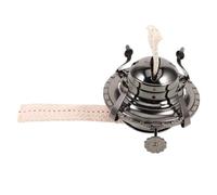 SUPVOX Régulateur de Brûleur pour Lampe à Pétrole Vintage en Alliage Gris Foncé, Accessoire de Remplacement Compatible pour Lampes à Huile Anciennes, Flamme Réglable, pour Décoration