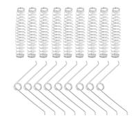 SUPVOX Ressorts de Sécateur en Acier Inoxydable de V Lot de 20 Pièces 10 Ressorts V Compatibles Outils de Taille de Jardin Remplacement Solide pour Coupe-Branches et Sécateurs Manuels