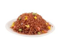 SUPVOX Riz Frit Factice Réaliste 18 Cm pour Garçon et Filles, Mannequin Alimentaire Simulé, Accessoire Jeu de Rôle la Cuisine, Jouet Dinette, Décoration Alimentaire Pédagogique, Ensemble