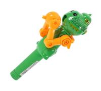 SUPVOX Robot Sucette de Dinosaure Vert en Plastique pour Garçon et Filles