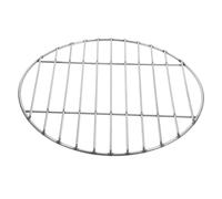 SUPVOX Ronde Acier Inoxydable Panier Grill Multi-Usage Résistant pour Barbecue Filet à Rôtir Réutilisable Adapté Viandes Légumes Poissons Camping et Grillades Extérieur