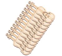 SUPVOX Rondelles de Bois de Violon à Découper, 50 Pièces, Bois Brut Naturel pour Décorations Intérieures Soi-même, Embellissements Artisanat, Tranches de Peinture Diy, Loisirs Créatifs