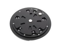 SUPVOX Roue des Accords de Guitare en Alliage D’aluminium, Cercle de Cinquième pour Théorie Musicale, Outil Éducatif Portable pour Apprentissage des Gammes et Accords, Pratique