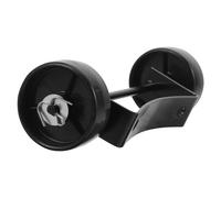 SUPVOX Roue pour Chauffage De Terrasse à Gaz - Kit De Remplacement Mobile en Fer Et Plastique, Accessoire Pratique pour Chauffage Extérieur - Compatibilité Large, Usage Intérieur Et Extérieur